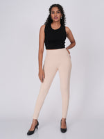 Load image into Gallery viewer, Flexifit Beige Soho Leggings (Full Length Leggings)