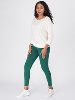 Load image into Gallery viewer, Movease 7/8 Green Leggings (Ankle Length Leggings)