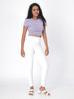 Load image into Gallery viewer, Flexifit White Soho Leggings (Full Length Leggings)