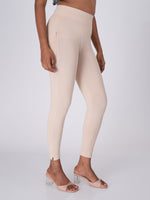 Load image into Gallery viewer, Movease 7/8 Beige Leggings (Ankle Length Leggings)