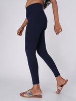 Load image into Gallery viewer, Flexifit Navy Blue Soho Leggings (Full Length Leggings)