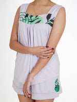 Load image into Gallery viewer, comfy sleepwear, co ord dress set, sleepwear shorts, cord set for women, women’s pj shorts set, sleep shorts, sleepwear shorts for women, women cord set, cute night suits for women, cord set women, women’s sleepwear