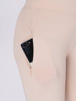 Load image into Gallery viewer, Movease 7/8 Beige Leggings (Ankle Length Leggings)