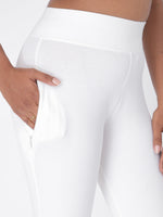Load image into Gallery viewer, Flexifit White Soho Leggings (Full Length Leggings)