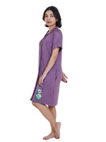 Load image into Gallery viewer, Knee-Length Dress for Women, Shirt Dress for Women, knee-length dress, Women’s Shirt Dress, women’s sleepwear, Shirt Dress Women, Long Shirt Dress for Women, sleepwear
