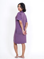 Load image into Gallery viewer, Knee-Length Dress for Women, Shirt Dress for Women, knee-length dress, Women’s Shirt Dress, women’s sleepwear, Shirt Dress Women, Long Shirt Dress for Women, sleepwear
