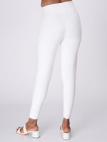 Load image into Gallery viewer, Movease 7/8 White Leggings (Ankle Length Leggings)
