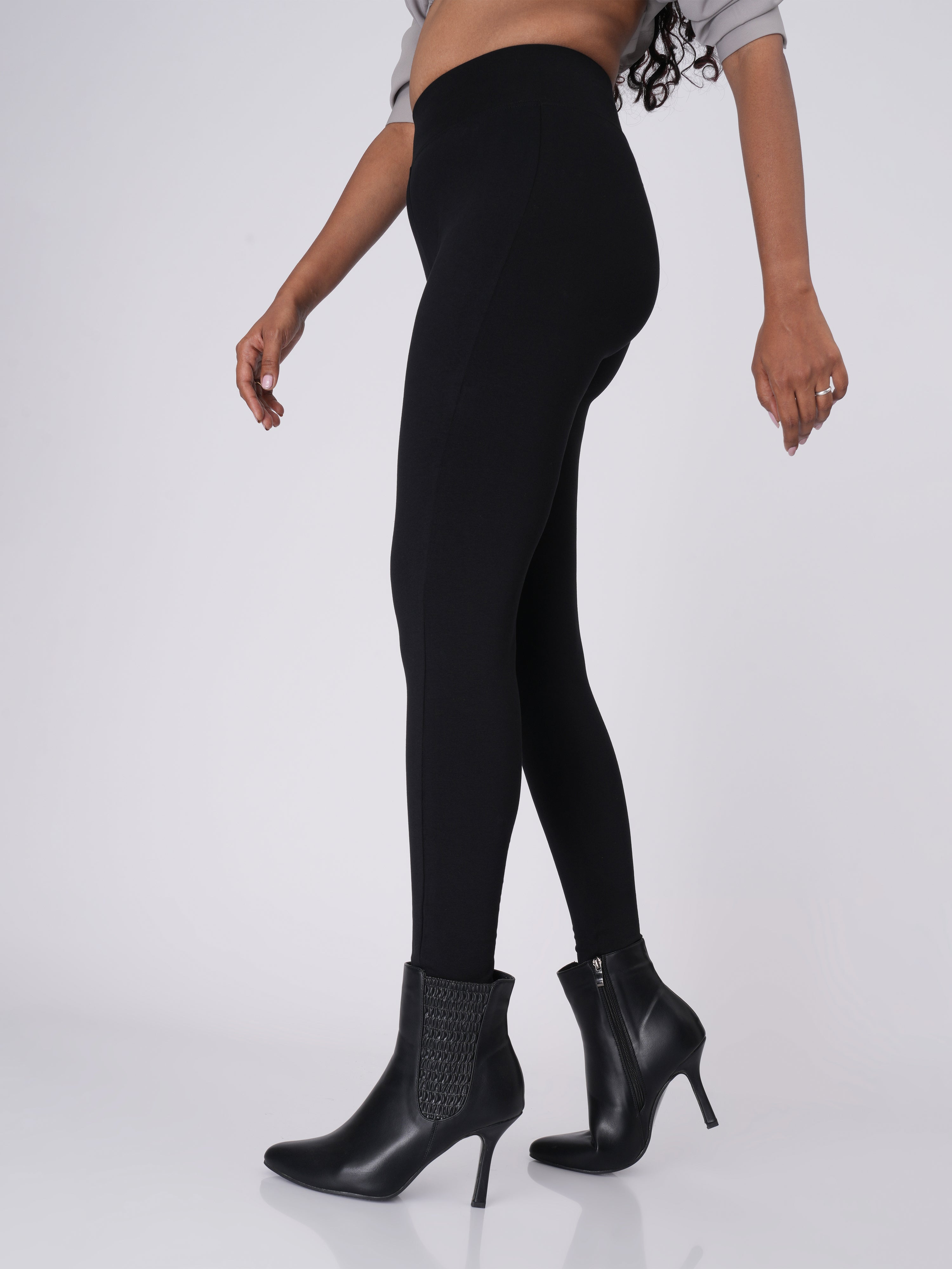 Flexifit Black Soho Leggings (Full Length Leggings)