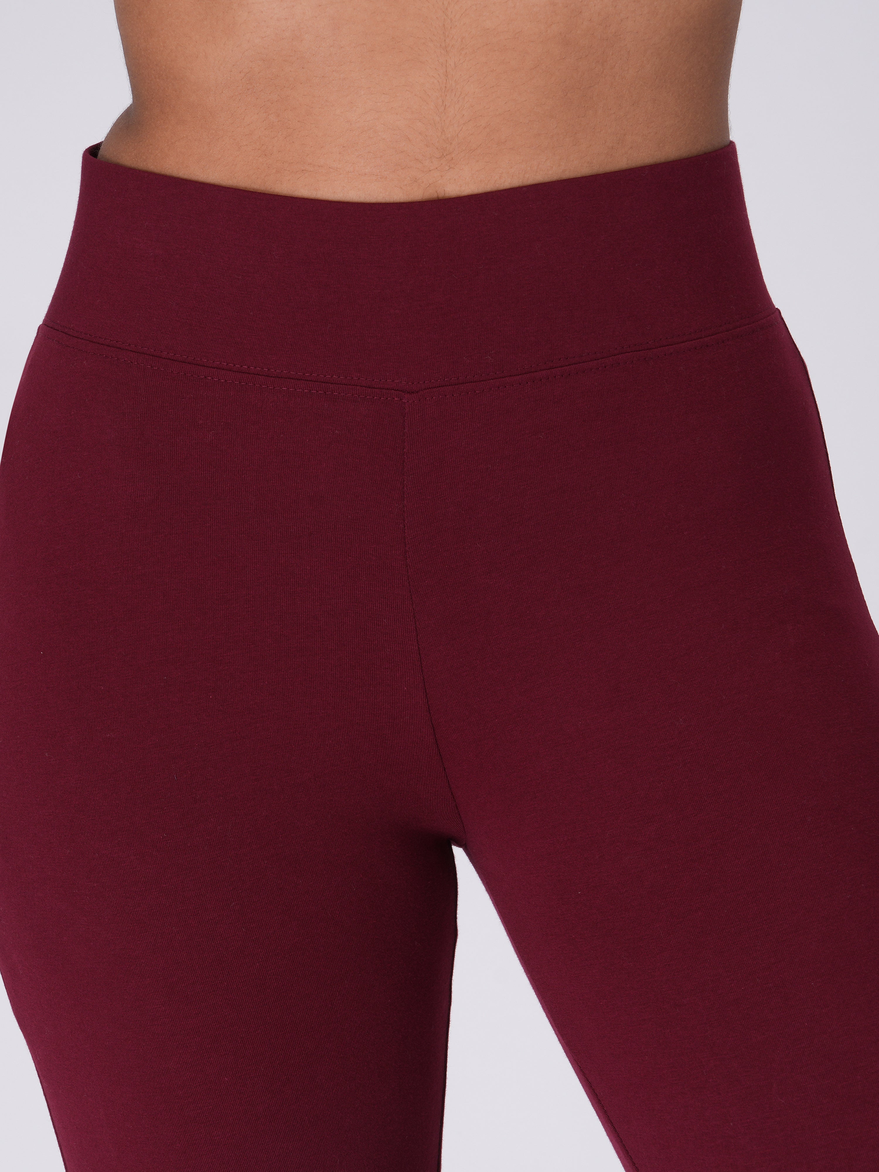 Movease 7/8 Maroon Leggings (Ankle Length Leggings)