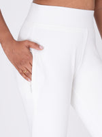 Load image into Gallery viewer, Movease 7/8 White Leggings (Ankle Length Leggings)
