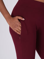Load image into Gallery viewer, Flexifit Maroon Soho Leggings (Full Length Leggings)
