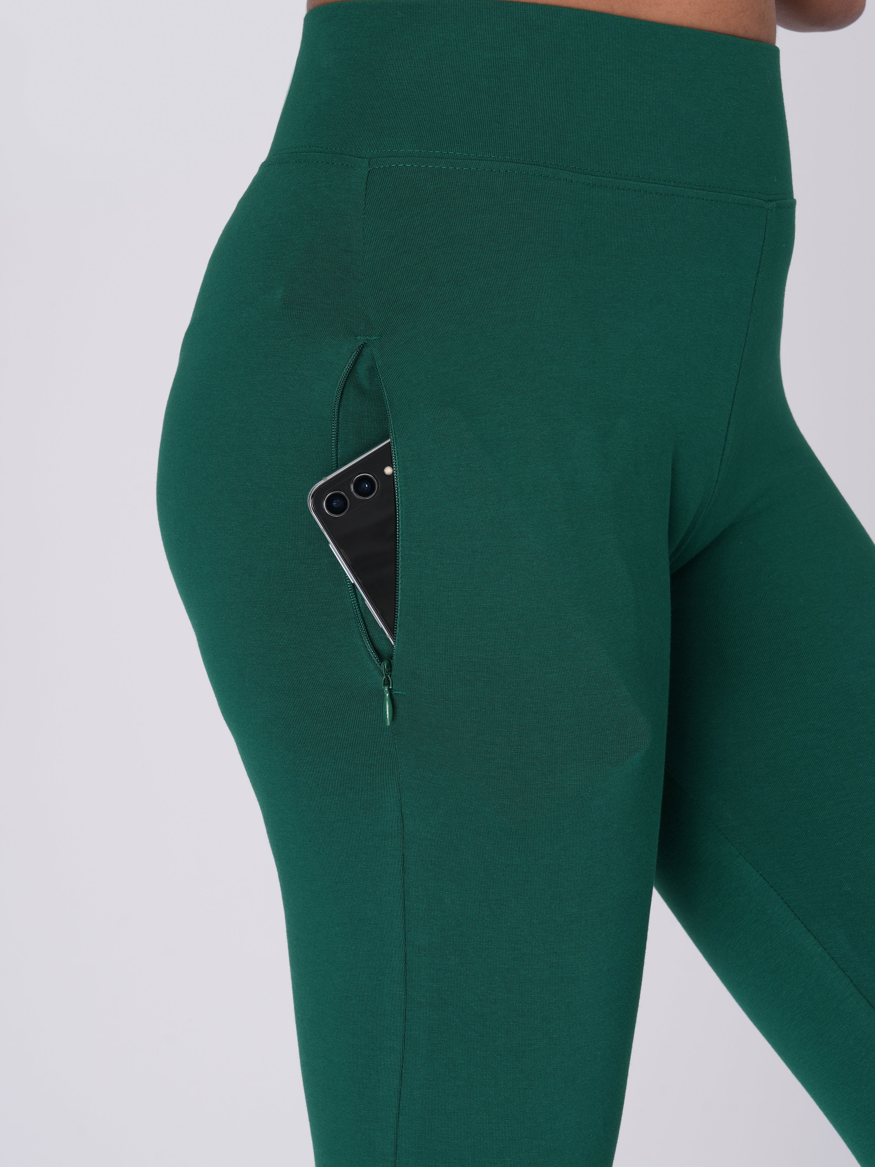 Flexifit Green Soho Leggings (Full Length Leggings)