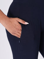 Load image into Gallery viewer, Movease 7/8 Navy Blue Leggings (Ankle Length Leggings)

